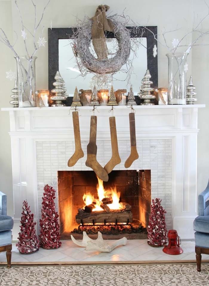 Five Holiday Mantel Ideas For Your New Home 2 #movewithgreens
